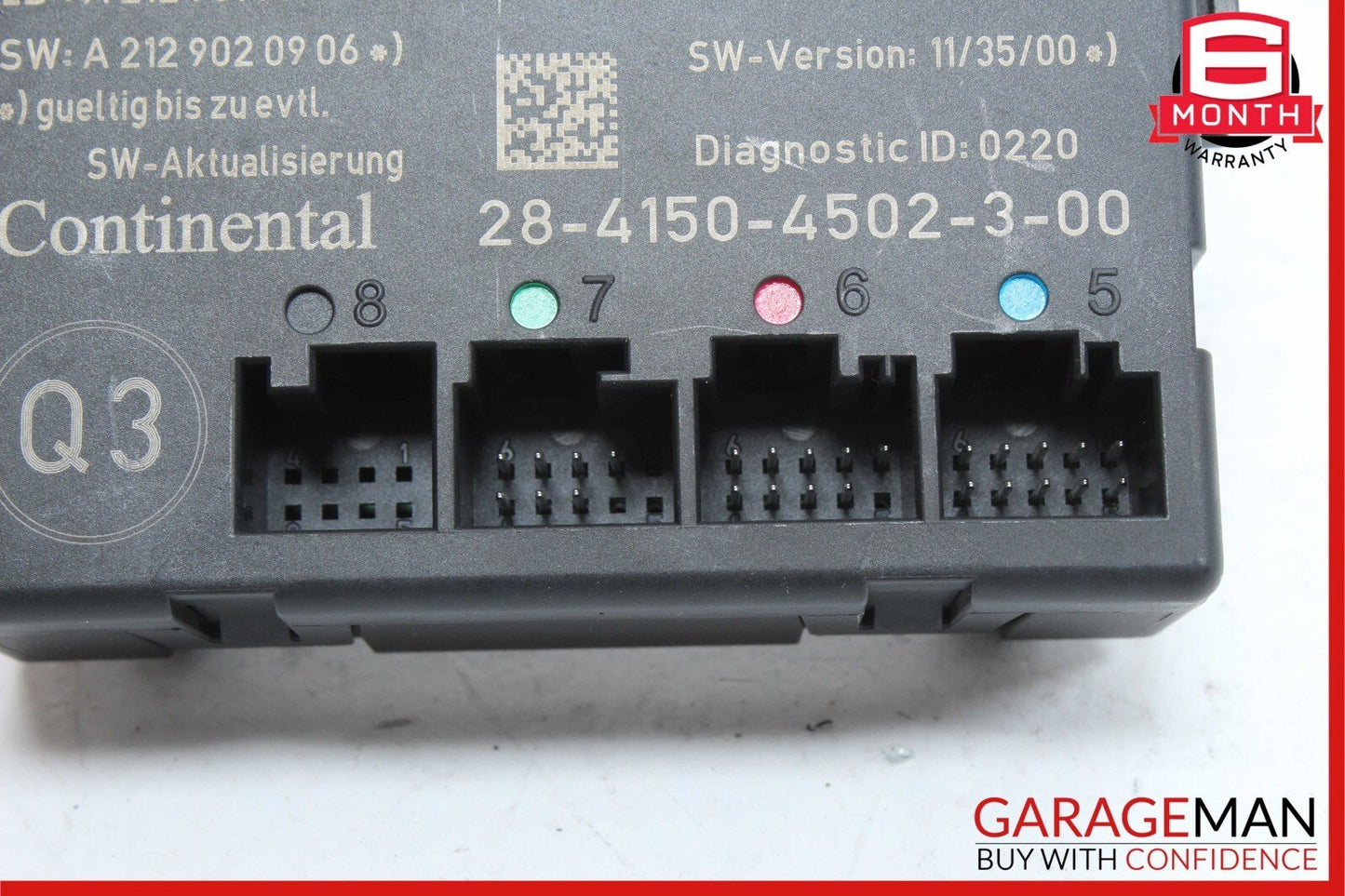 08-18 Mercedes C350 SLK250 CLS550 C250 E400 Front Left Side Door Control Module