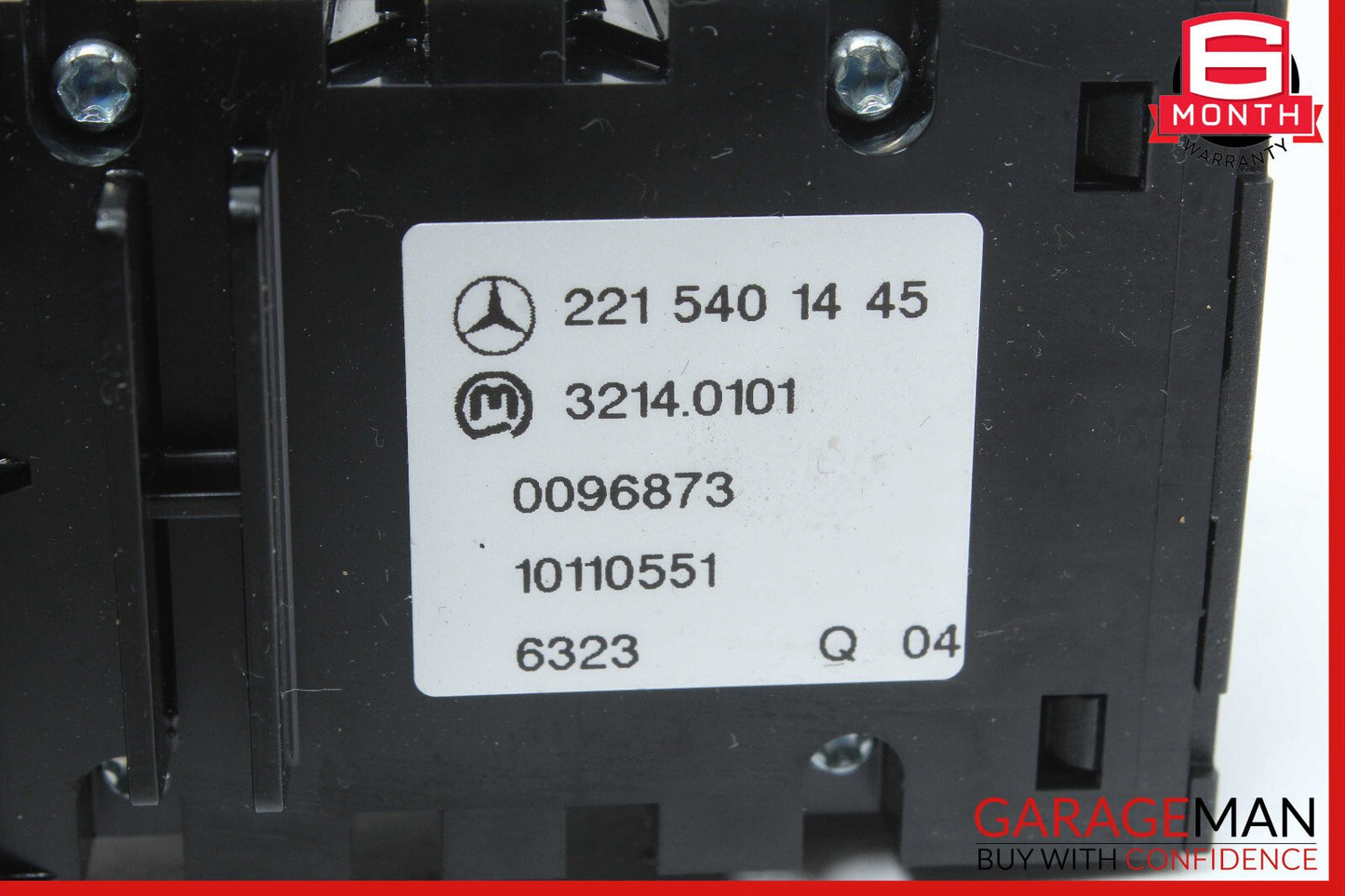 07-14 Mercedes W221 S550 CL550 Electronic Parking Button Switch OEM