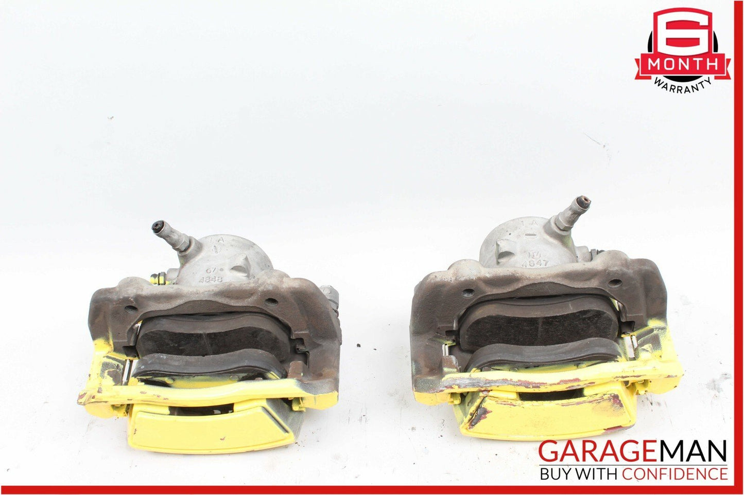 08-14 Mercedes W204 C300 Front Brake Calipers Left and Right Set OEM