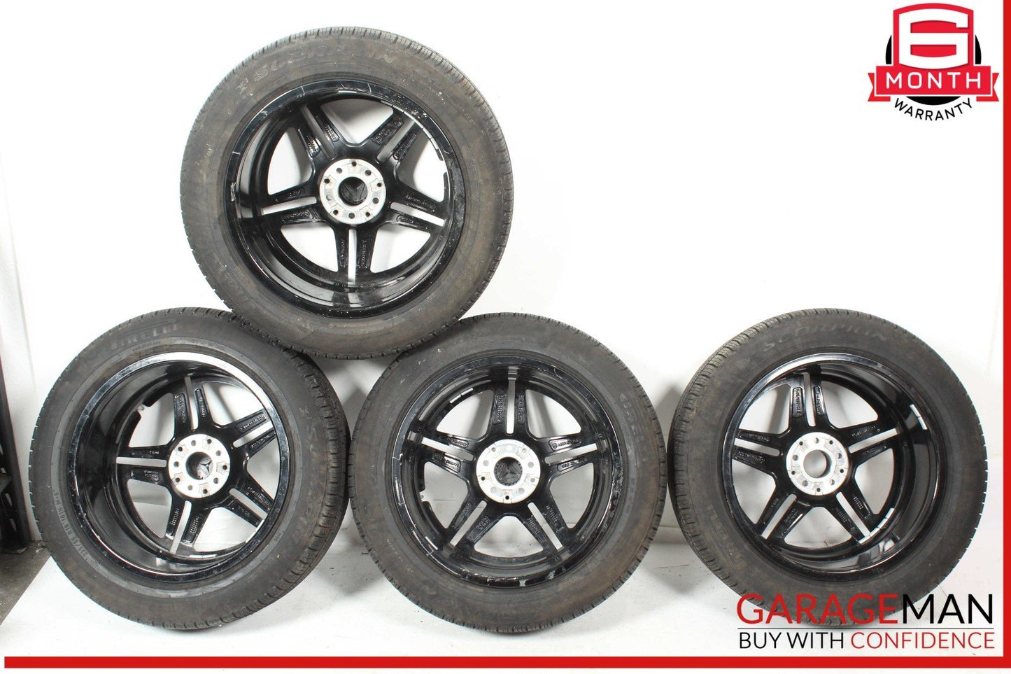 20-23 Mercedes X253 GLC300 Complete Wheel Tire Rim Set of 4 Pc 8Jx19H2 NET38 OEM
