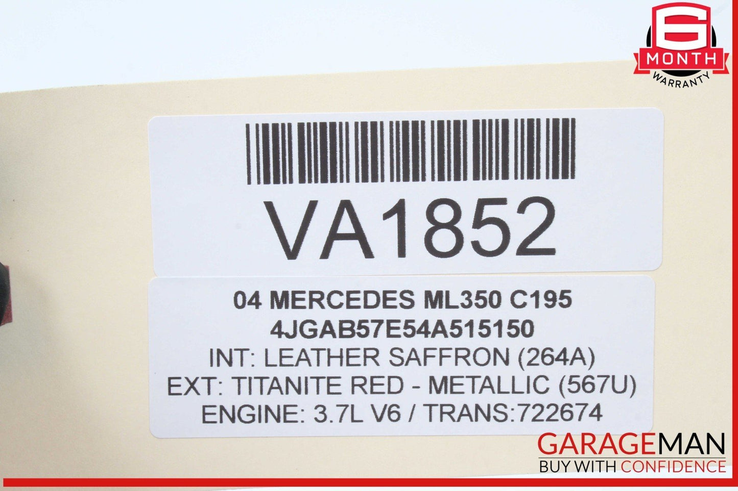97-09 Mercedes W163 ML350 SL550 Voice Control Communication Module Unit Audio