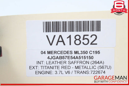 97-09 Mercedes W163 ML350 SL550 Voice Control Communication Module Unit Audio