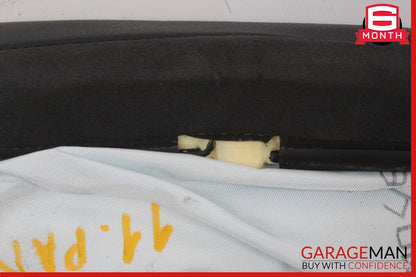 10-16 Porsche Panamera 970 Rear Left Side Backseat Seat Bolster Cushion Cover