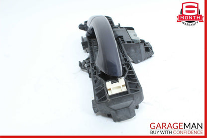 08-14 Mercedes X204 GLK350 Rear Left Side Exterior Door Handle Blue OEM