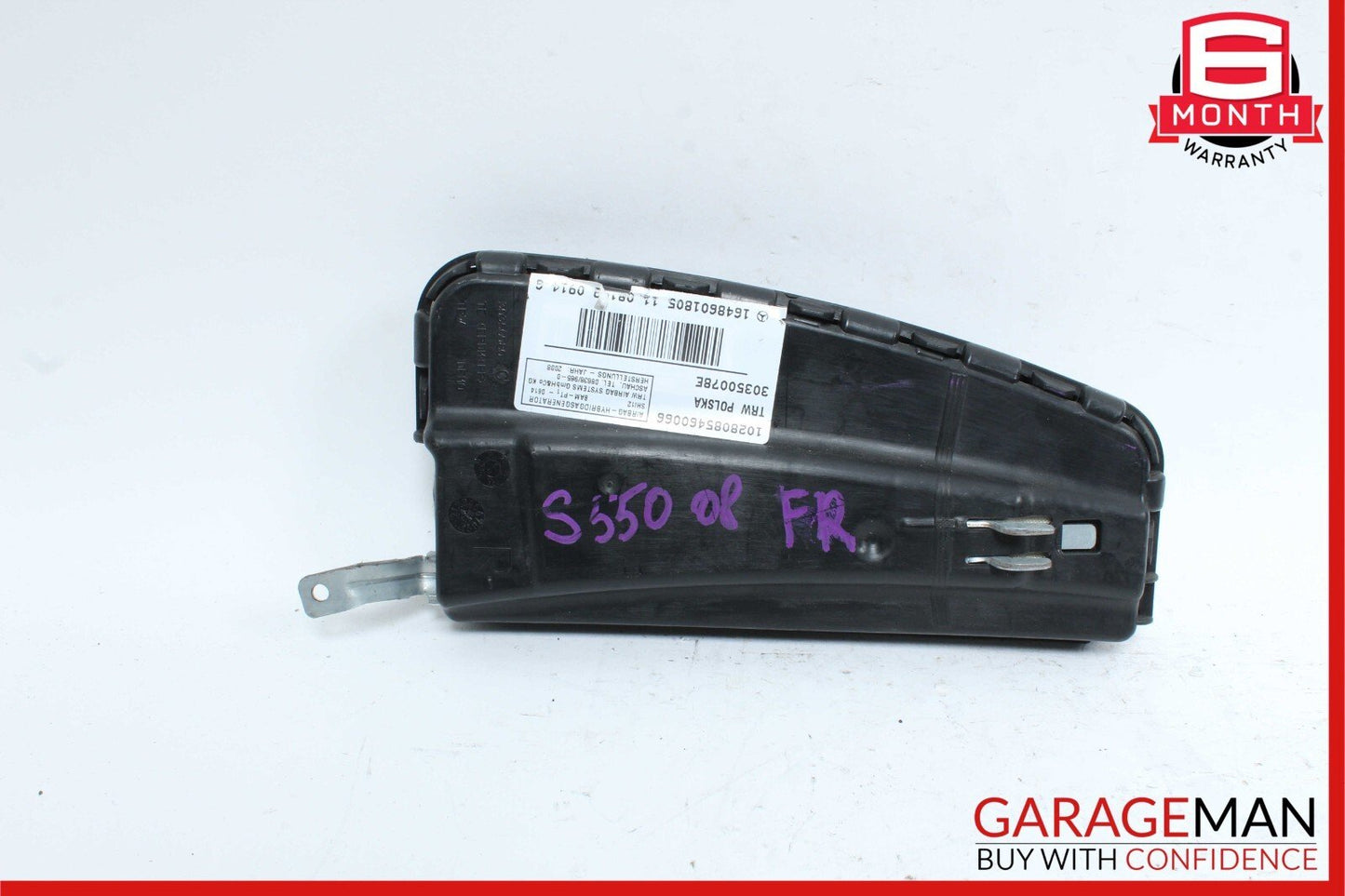 06-14 Mercedes S550 ML450 CL600 CL500 Front Right Side Seat Air Bag Airbag SRS