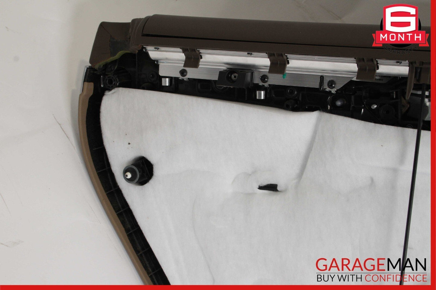 11-17 Porsche Cayenne 958 Rear Right Side Interior Door Panel Assembly Brown OEM
