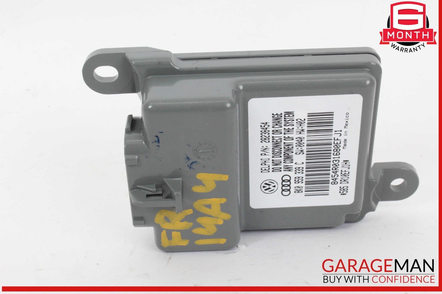 13-16 Audi A4 Front Right Passenger Side Seat Occupant Detection Control Module