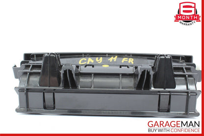 11-17 Porsche Cayenne 958 Front Right Side Seat Lower Storage Tray Drawer Box