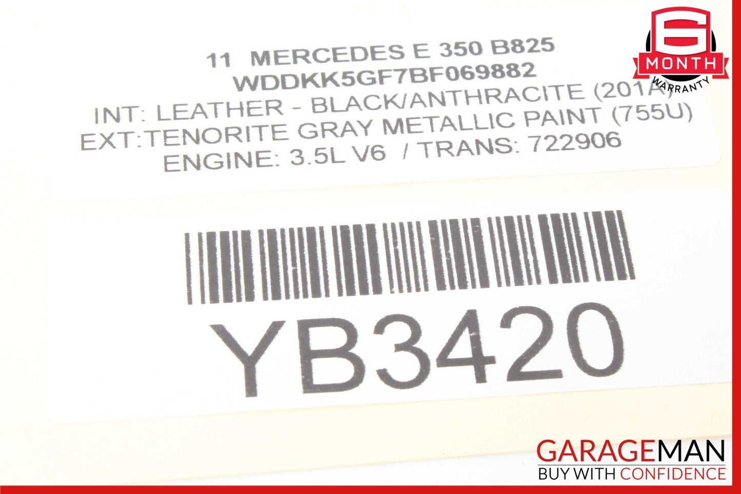 08-17 Mercedes W212 E350 Rear Left / Right Side Lower Control Arm OEM