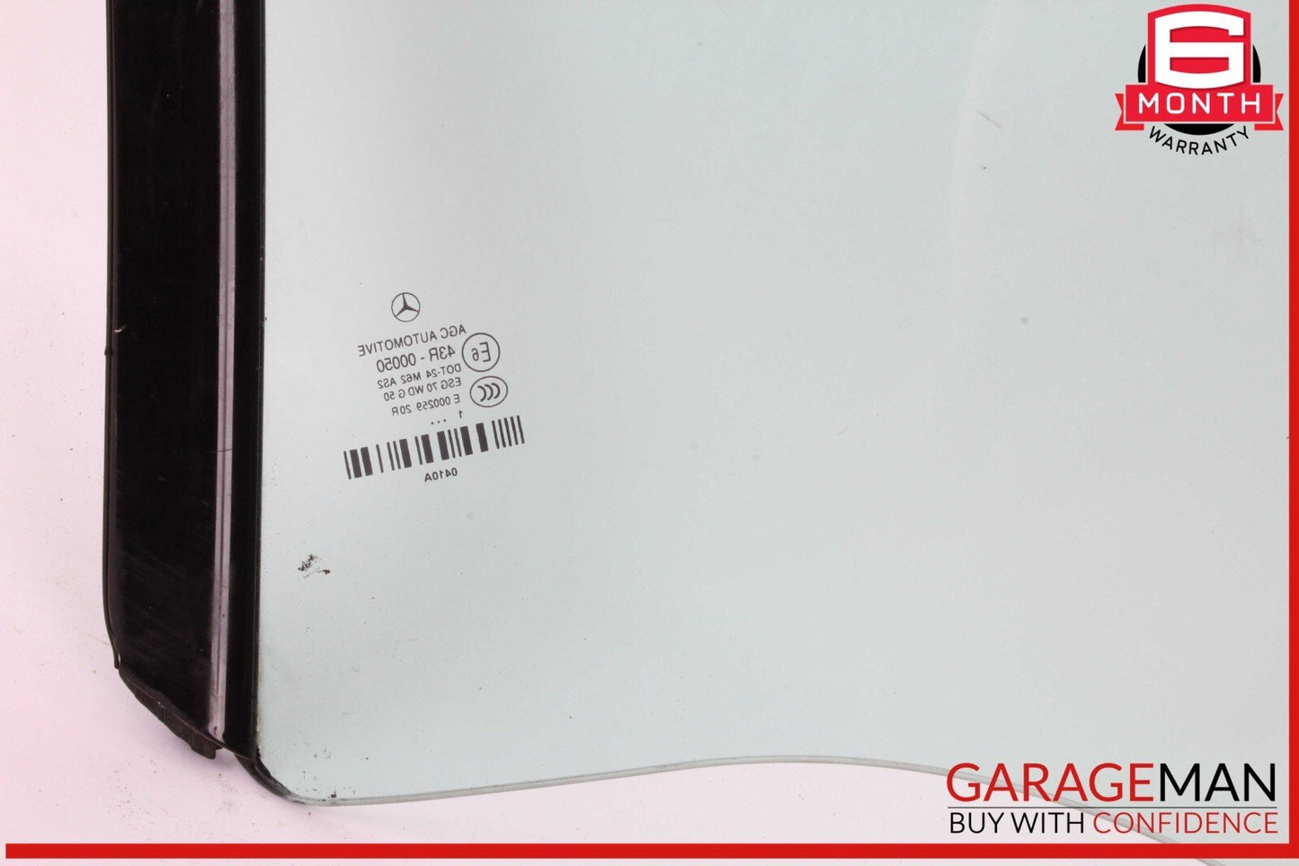11-17 Mercedes W207 E350 Convertible Rear Right Quarter Window Glass OEM