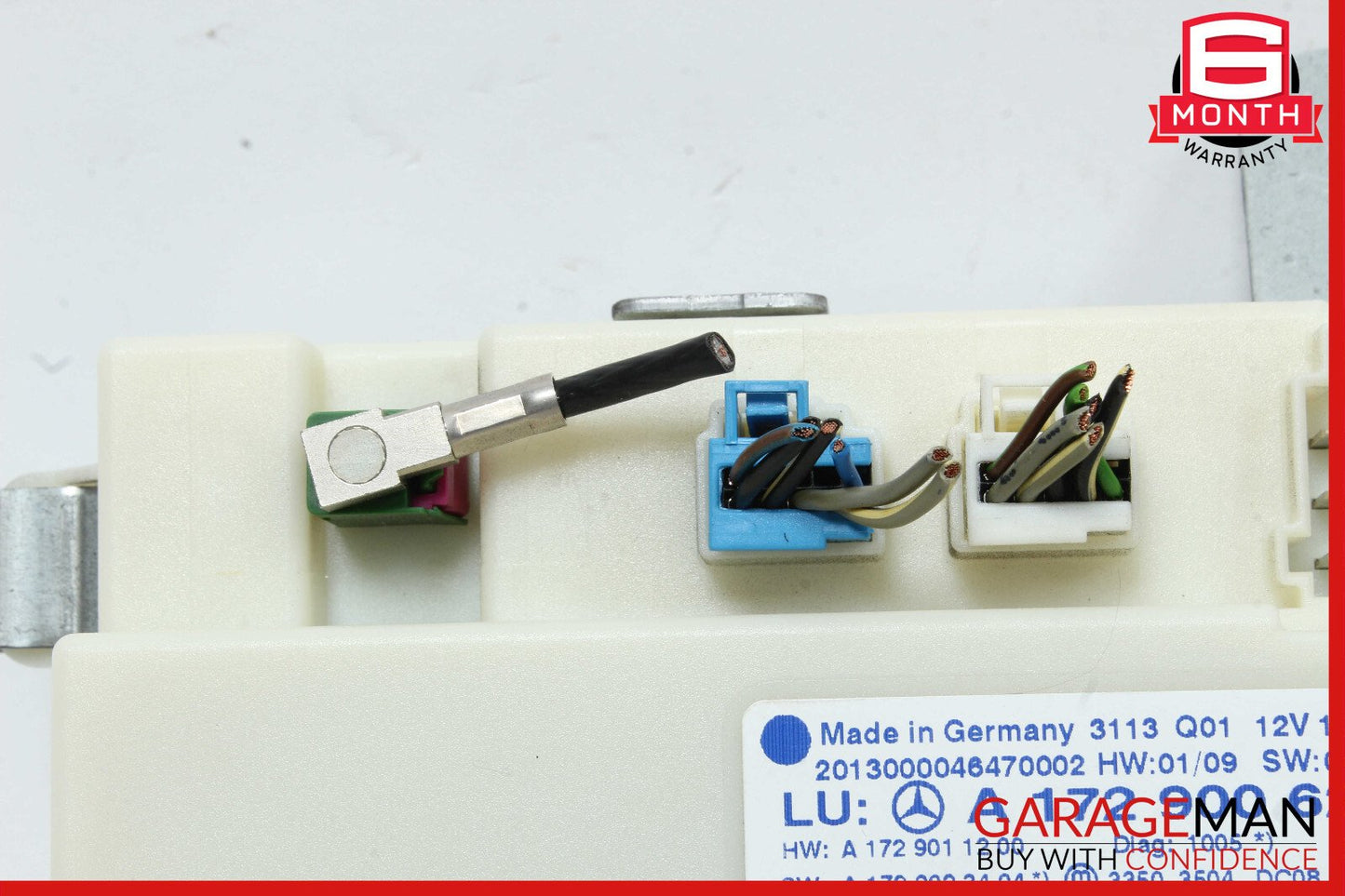 10-15 Mercedes W204 C250 C300 Keyless Go Entry Control Module 1729007900 OEM