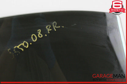 07-13 Mercedes W221 S550 S600 S350 Rear Right Side Door Window Auto Glass