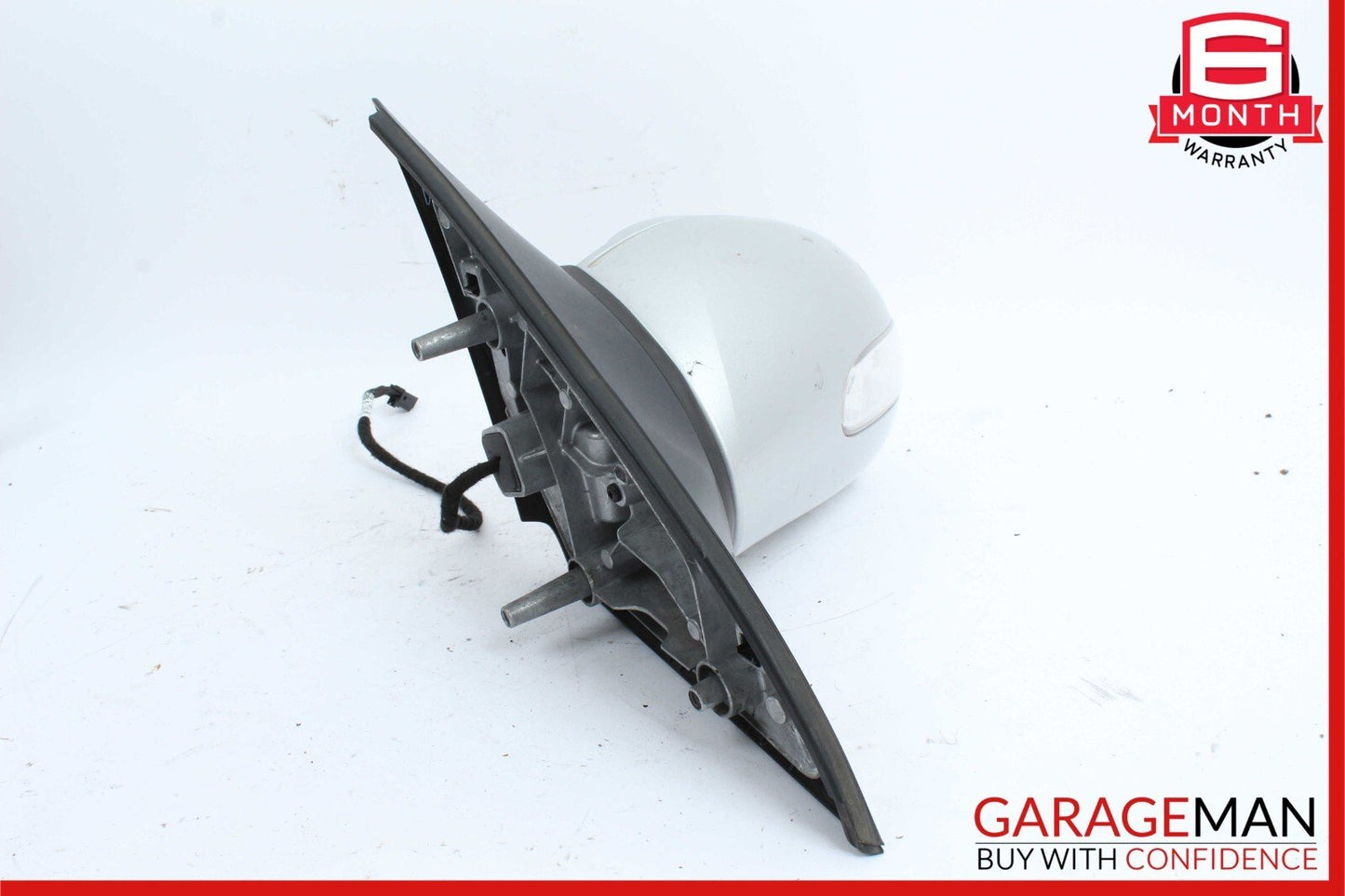 06-10 Mercedes W251 R350 Front Left Driver Side Mirror Door Rear View Silver OEM
