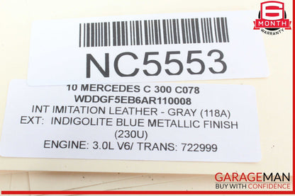 05-14 Mercedes W204 C300 E350 Engine PCV Crankcase Vent Valve Oil Separator OEM