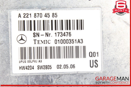07-14 Mercedes W221 S550 CL550 Voice Language Communication Control Module OEM