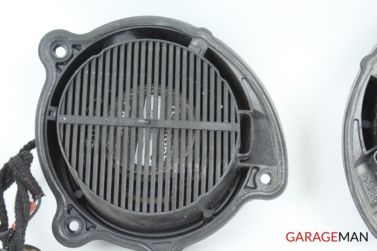00-06 MERCEDES W220 S55 AMG FRONT AND REAR DOOR SOUND SPEAKERS SET A117 OEM
