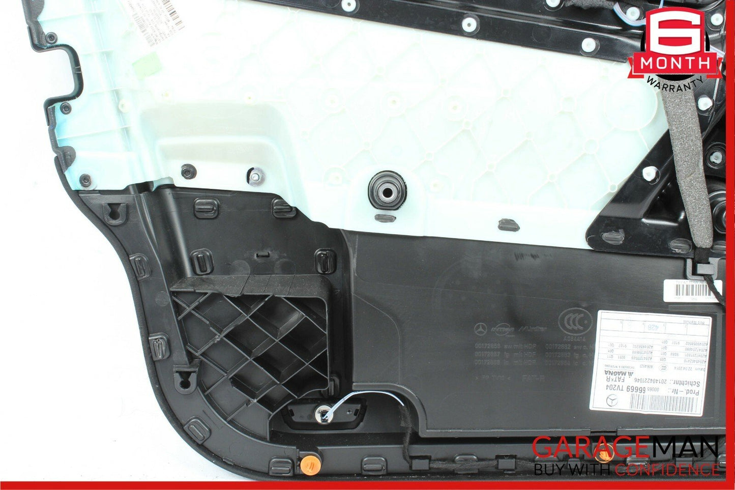 08-14 Mercedes W204 C250 C300 Front Right Side Interior Door Panel Assembly OEM
