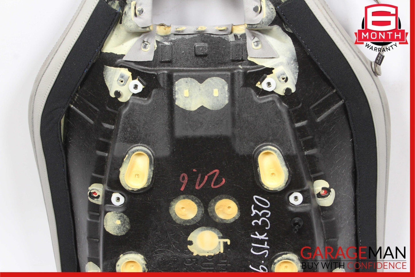 05-11 Mercedes R171 SLK350 Front Right Side Top Upper Seat Cushion Gray OEM