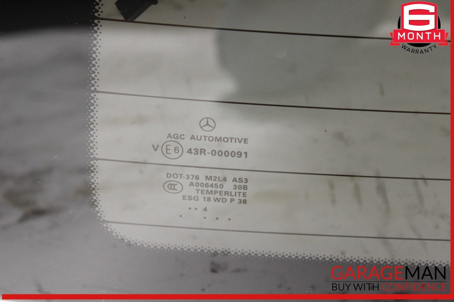13-19 Mercedes X166 GL550 Trunk Lid Tailgate Hatch Windshield Window Glass OEM