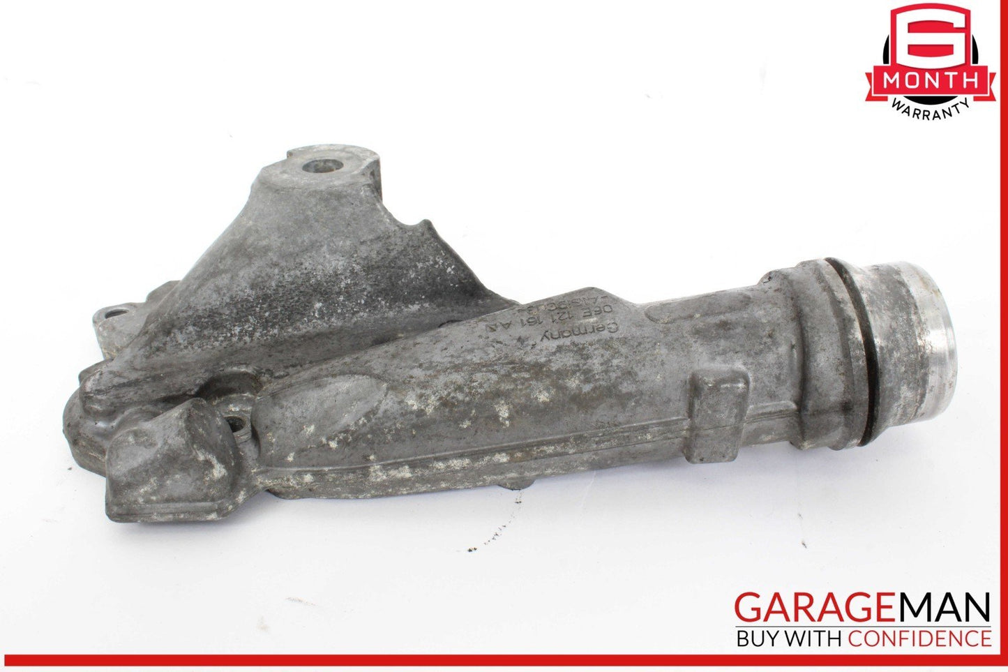10-16 Audi S4 Engine Coolant Flange Housing 06E121161AN OEM