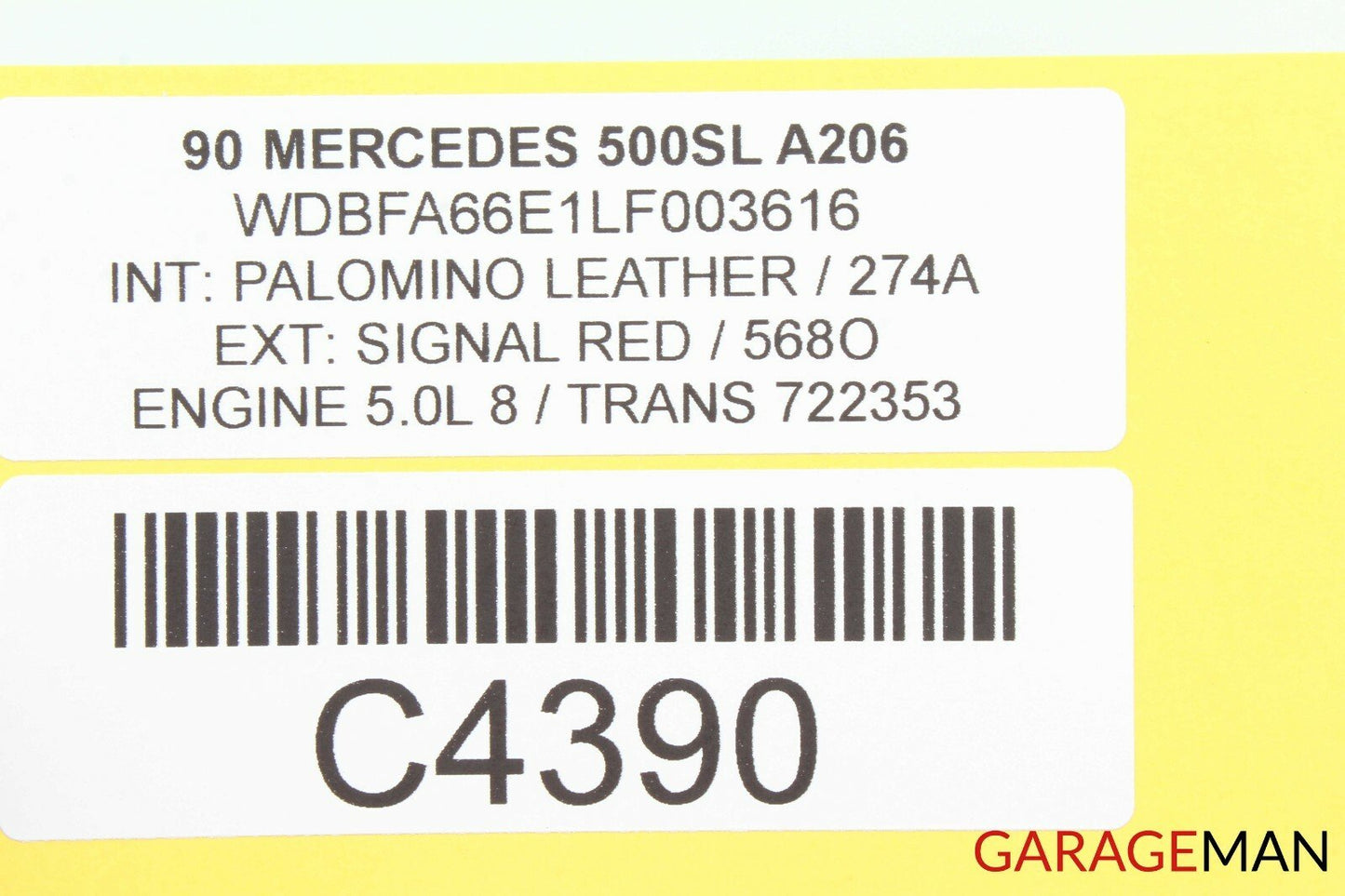 90-95 Mercedes R129 300SL SL320 SL500 Anti Theft Key Alarm Control Module OEM