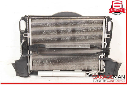 03-09 Mercedes W211 E350 Engine Motor Cooling Fan Radiator A/C Condenser Assy