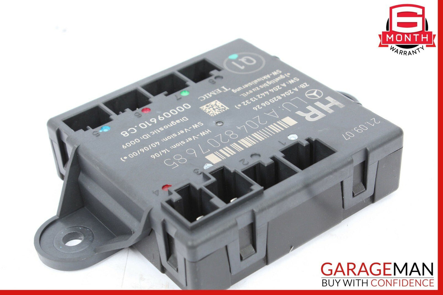08-11 Mercedes W204 C300 C350 Rear Right Passenger Side Door Control Module OEM