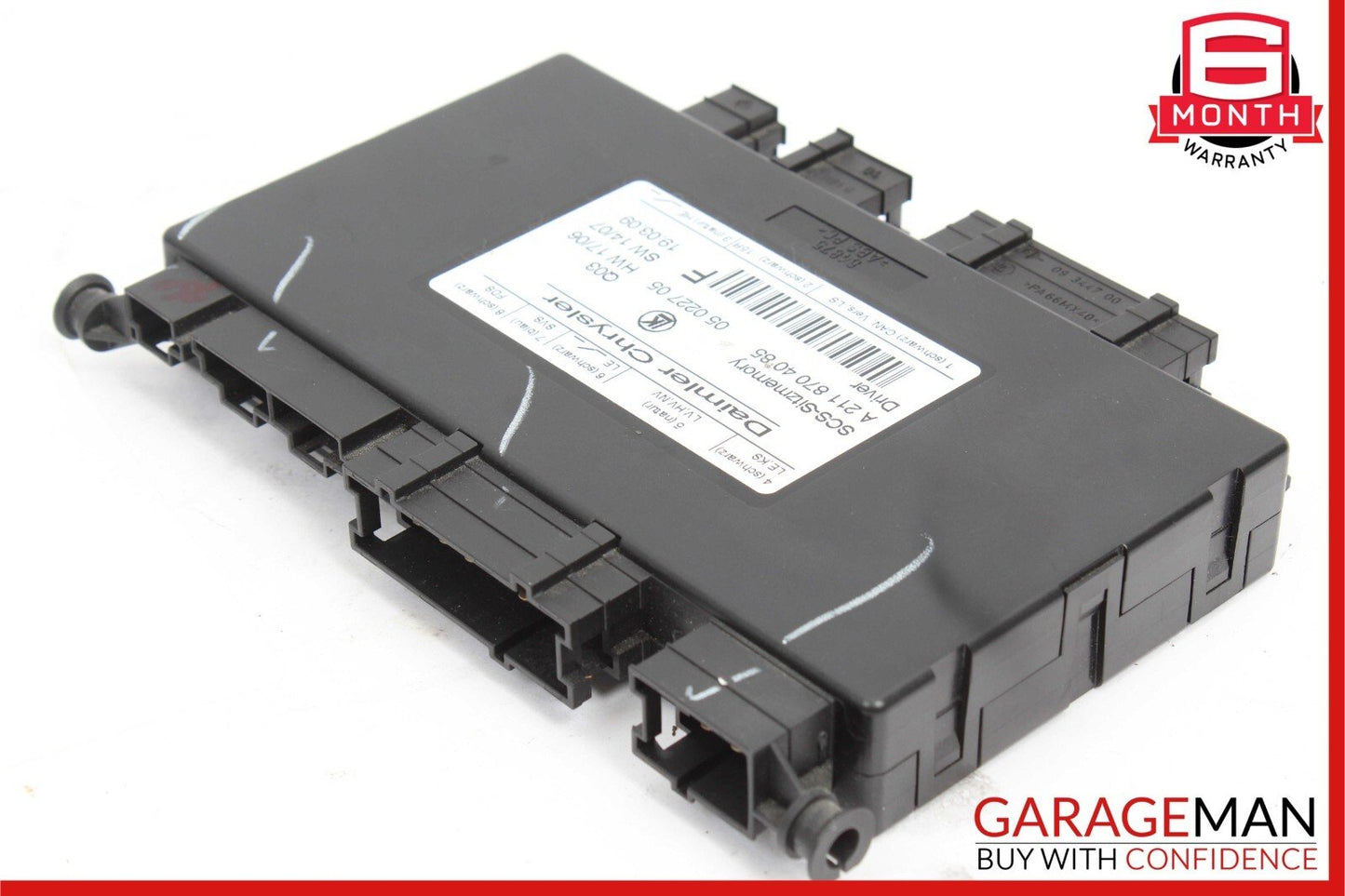 03-12 Mercedes X164 GL450 SLK280 E350 Front Left Side Seat Control Module OEM