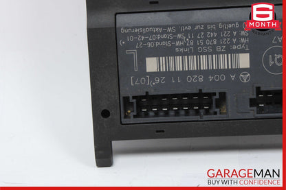 07-13 Mercedes W221 S550 S600 S63 AMG Front Left Side Under Seat Control Unit
