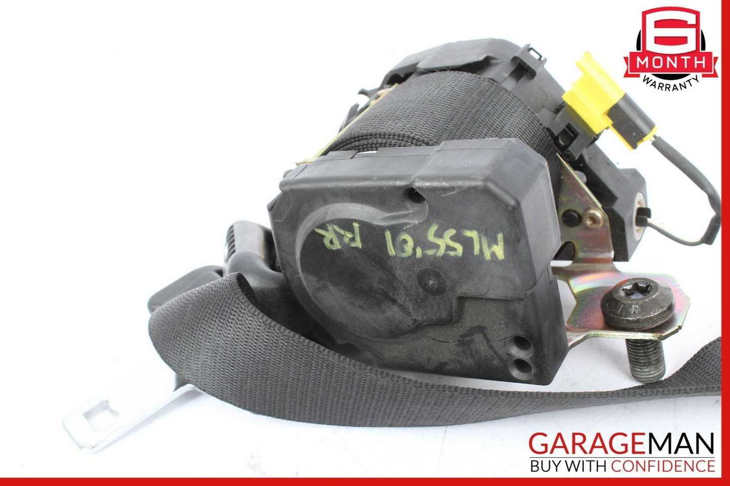 98-05 Mercedes W163 ML55 AMG ML500 Rear Right Seat Belt Retractor Black OEM