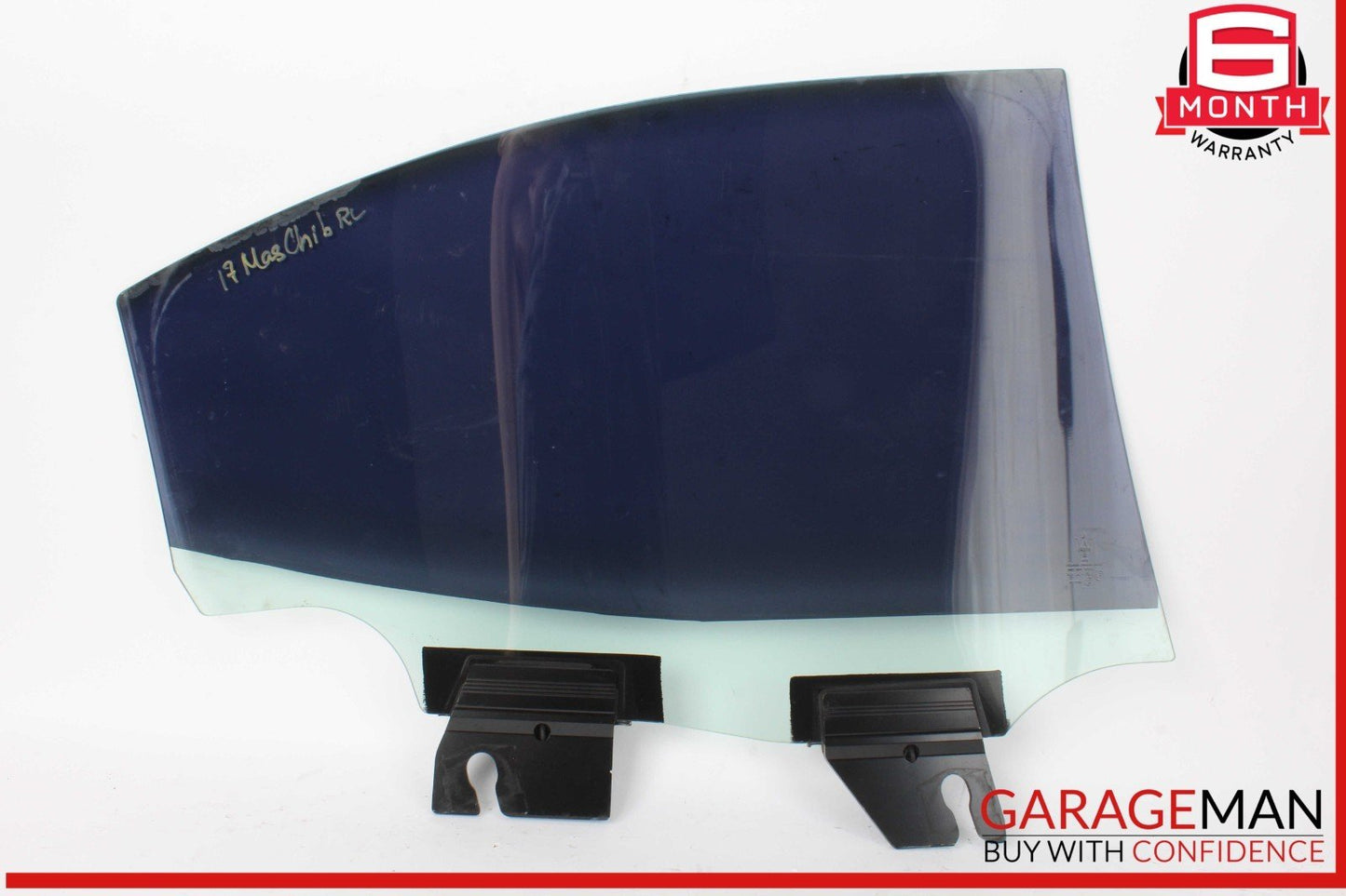 14-22 Maserati Ghibli M157 Rear Left Driver Side Door Window Glass OEM