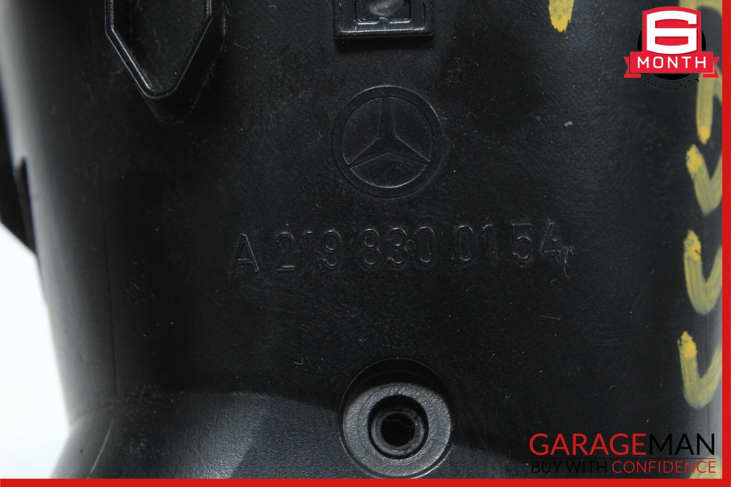 06-11 Mercedes W219 CLS550 Front Left Side Dash AC A/C Air Vent Trim Panel Black