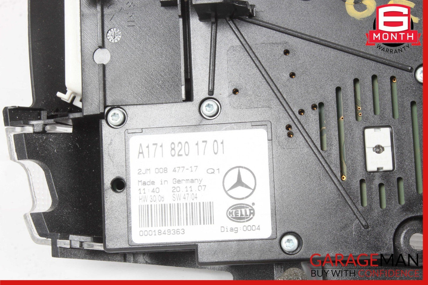 05-11 Mercedes R171 SLK280 Overhead Reading Dome Light Lamp Assy