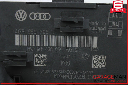 12-18 Audi A6 A7 Rear Left or Right Side Door Control Module Unit 4G8959795J OEM