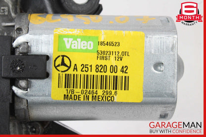 06-19 Mercedes X164 GL450 4MATIC Rear Glass Windshield Wiper Motor 2518200042