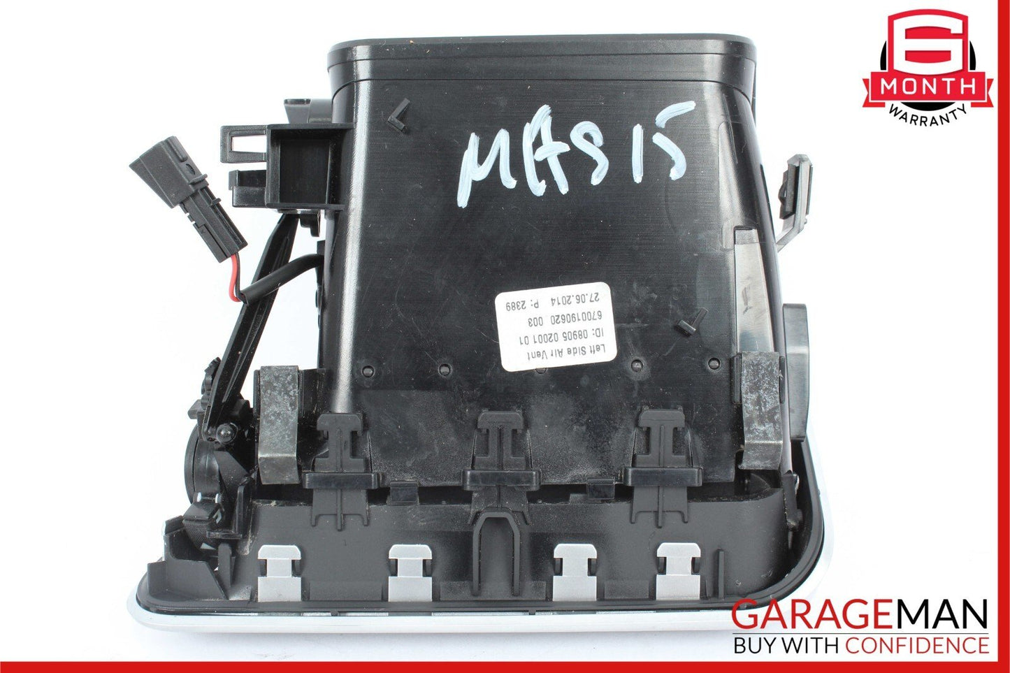 14-17 Maserati Ghibli Front Left Driver Side Dash A/C AC Air Vent Trim Panel OEM