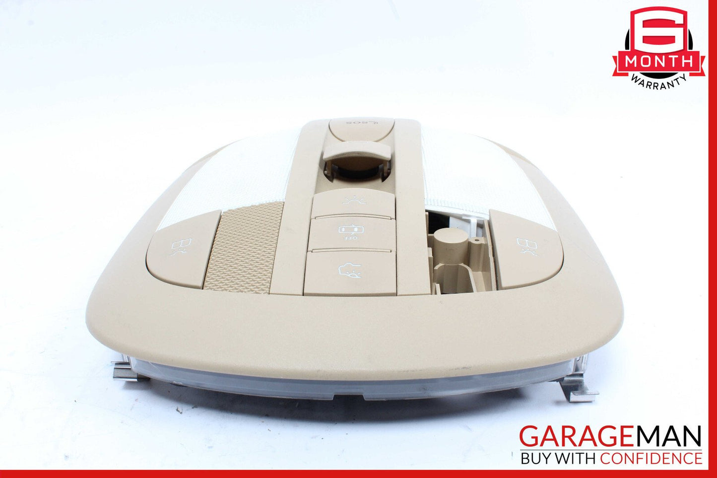 06-13 Mercedes X164 GL450 ML350 R350 Front Top Overhead Dome Light Lamp Brown