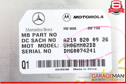 06-12 Mercedes X164 GL450 4MATIC Communication Control Module 2198200926 OEM
