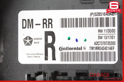 14-17 Maserati Quattroporte Rear Right Passenger Side Door Control Module Unit