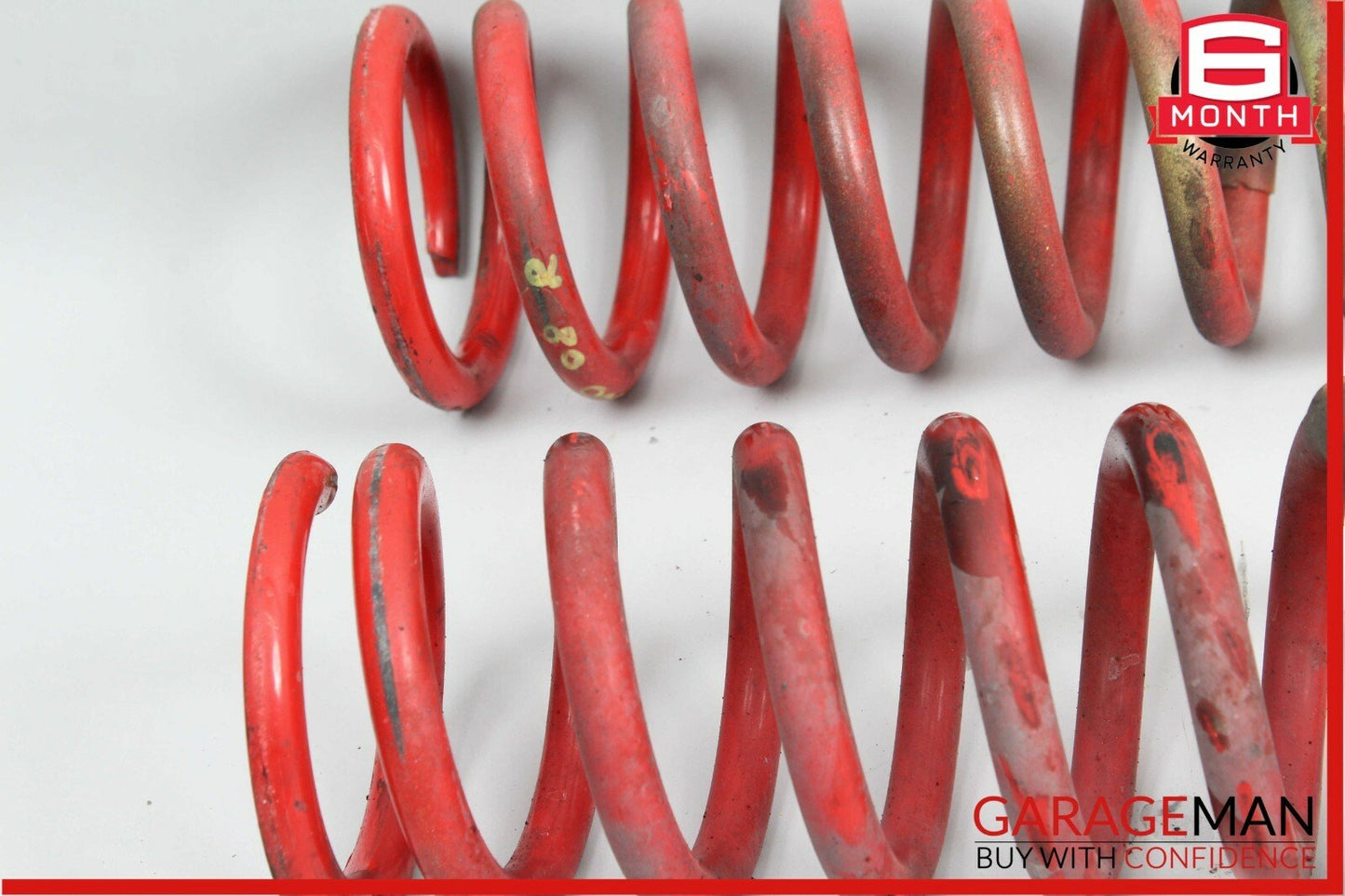 08-14 Mercedes W204 C300 Rear Left & Right Shock Absorber Coil Spring Set OEM