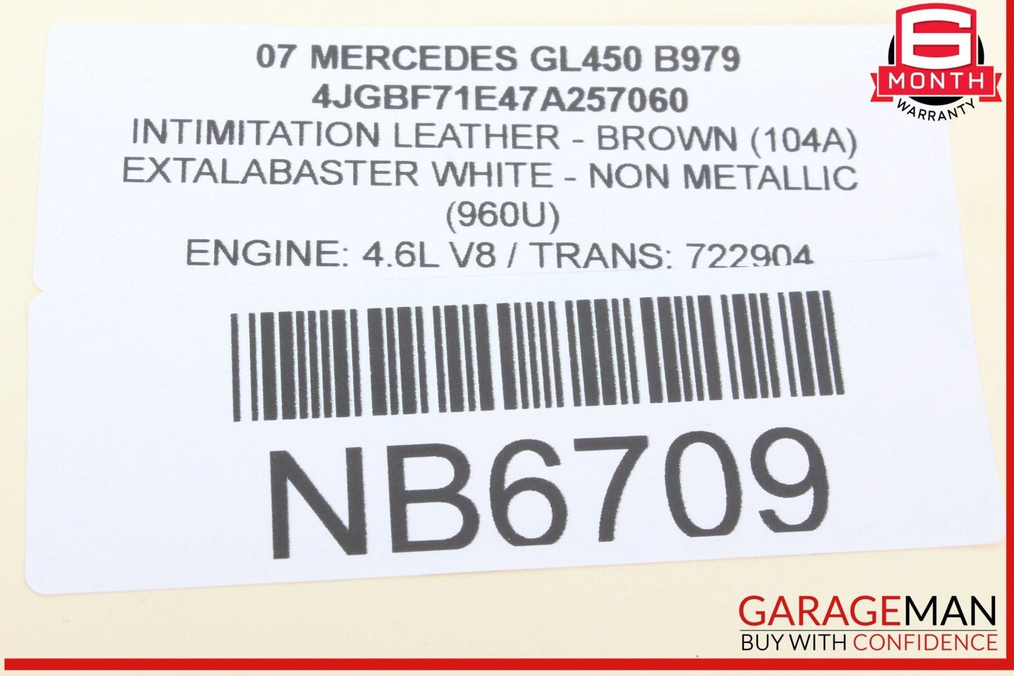 03-12 Mercedes X164 GL450 Front Right Seat Control Module Unit OEM
