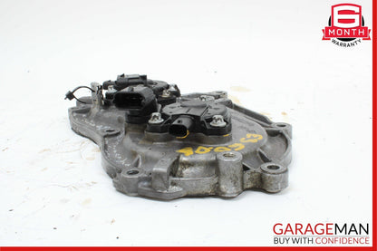 06-13 Mercedes W211 E350 S550 Front Right Engine Timing Chain Cover Plate OEM