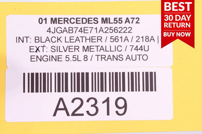 98-05 Mercedes W163 ML320 ML55 AMG Antenna Compensation Booster Module Unit A72