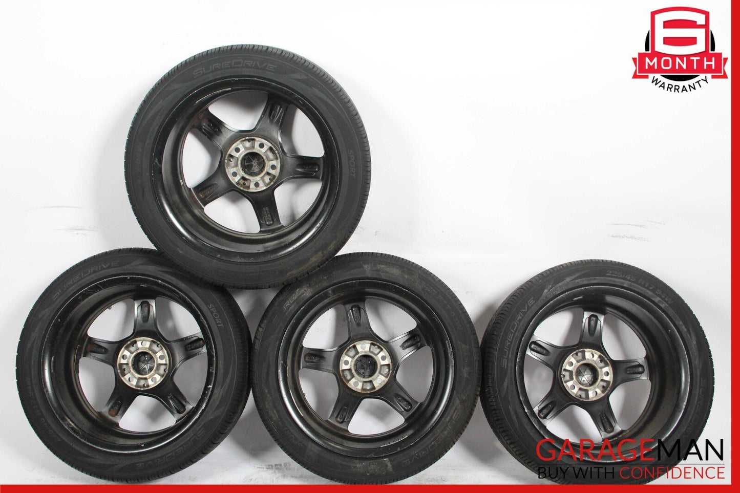 14-19 Mercedes W117 CLA250 Wheel Tire Rim Set of 4 Pc 7.5Jx17 H2 ET52.5