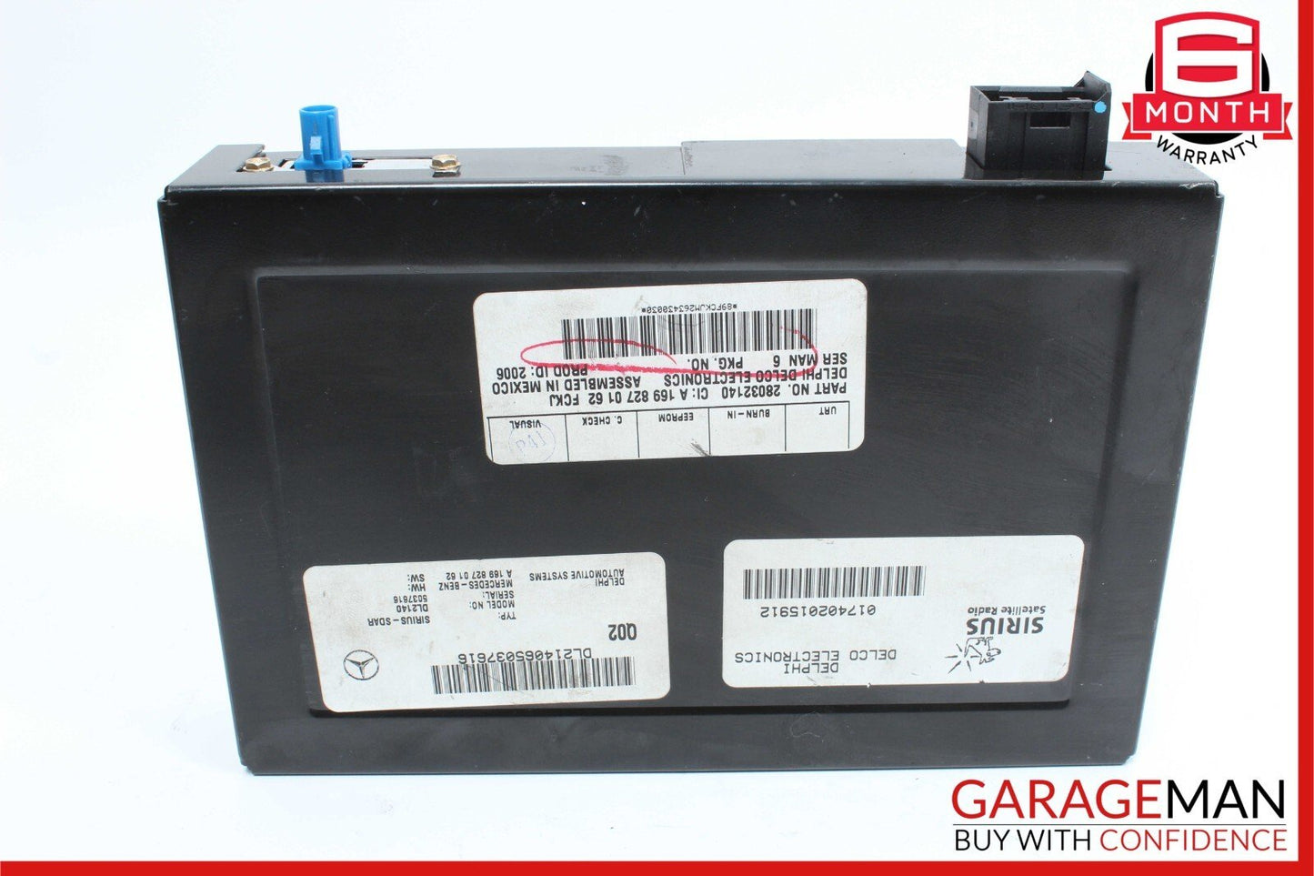 03-09 Mercedes X164 GL450 4Matic Sirius Satellite Radio Receiver OEM