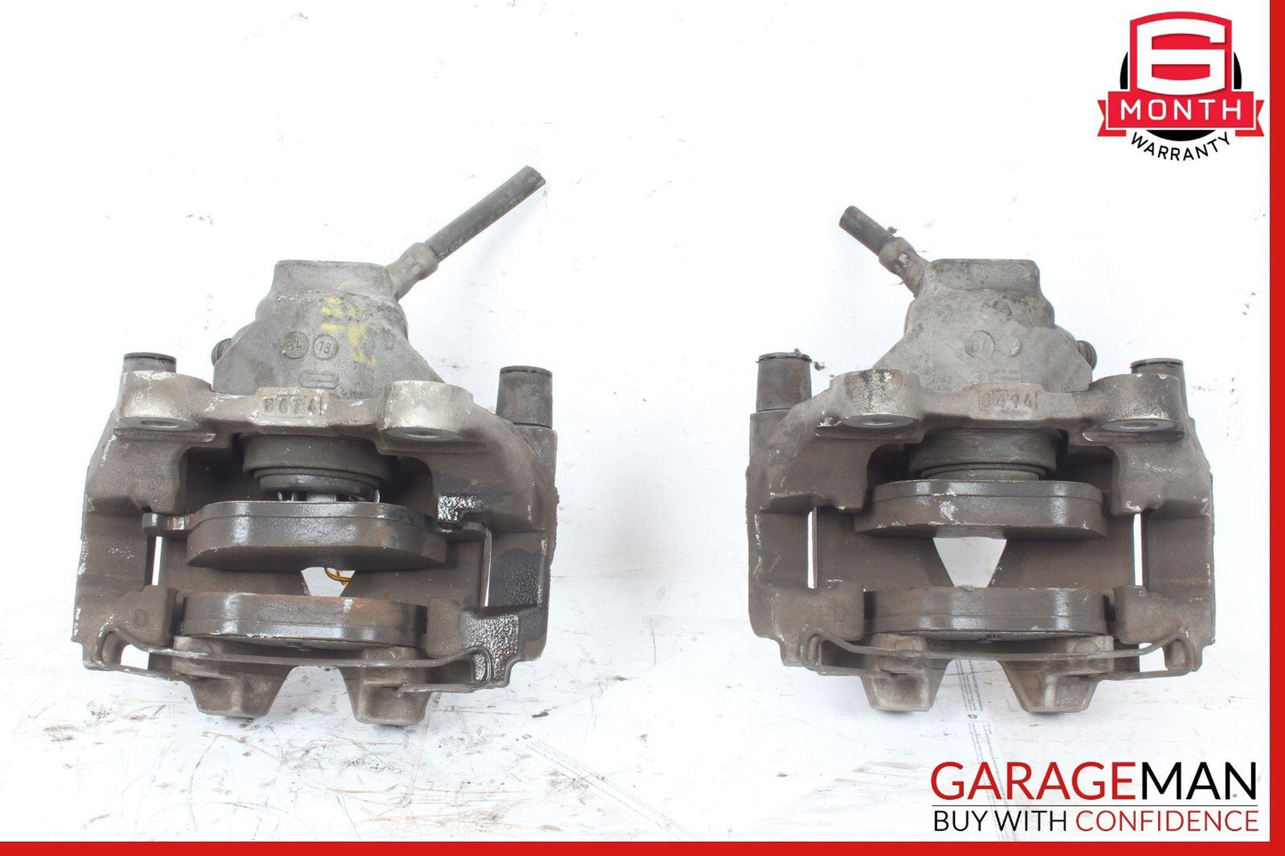 08-17 Mercedes W207 E350 C350 Rear Left & Right Brake Calipers Set of 2 Pc OEM