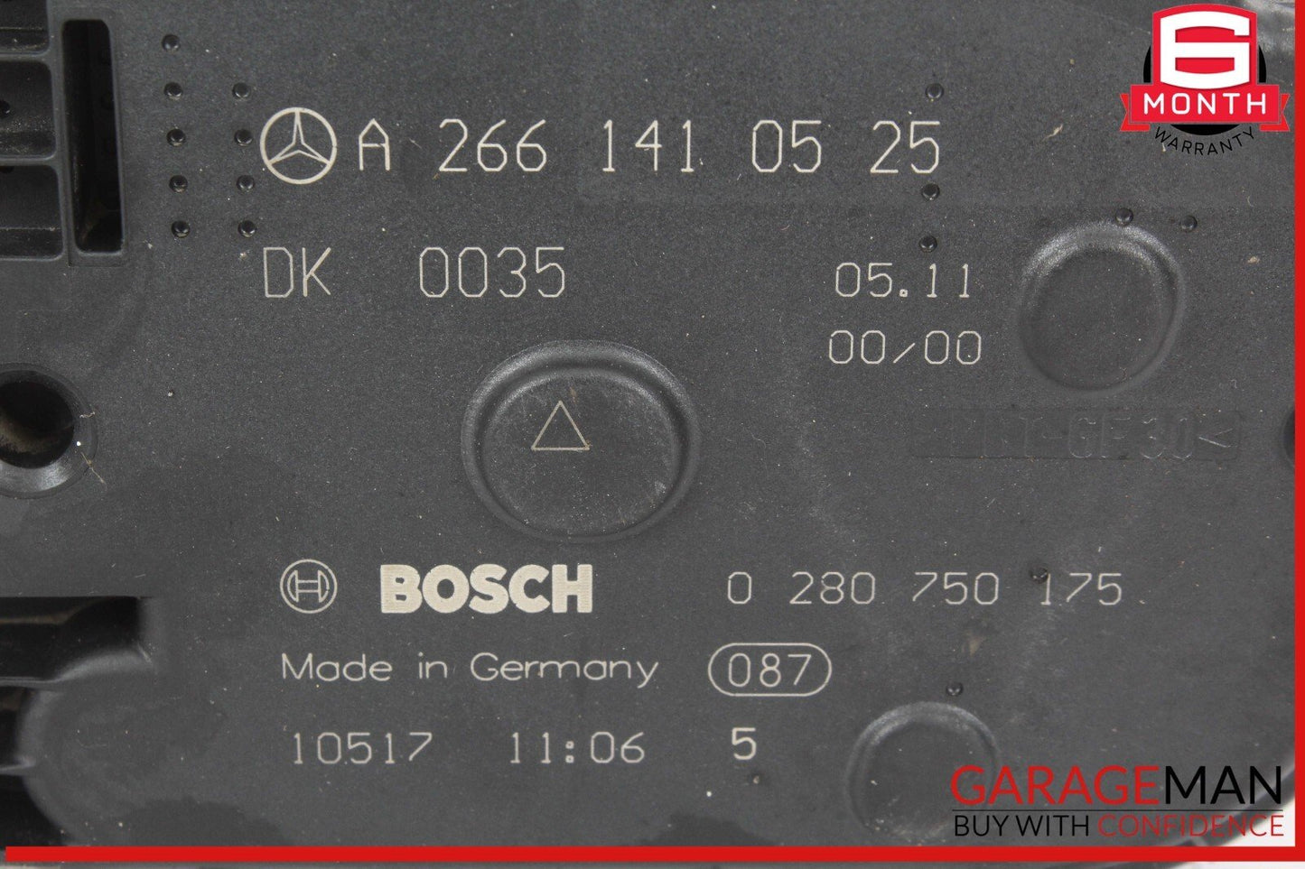 12-15 Mercedes W204 C250 SLK250 M271 Engine Throttle Body 2661410525 OEM