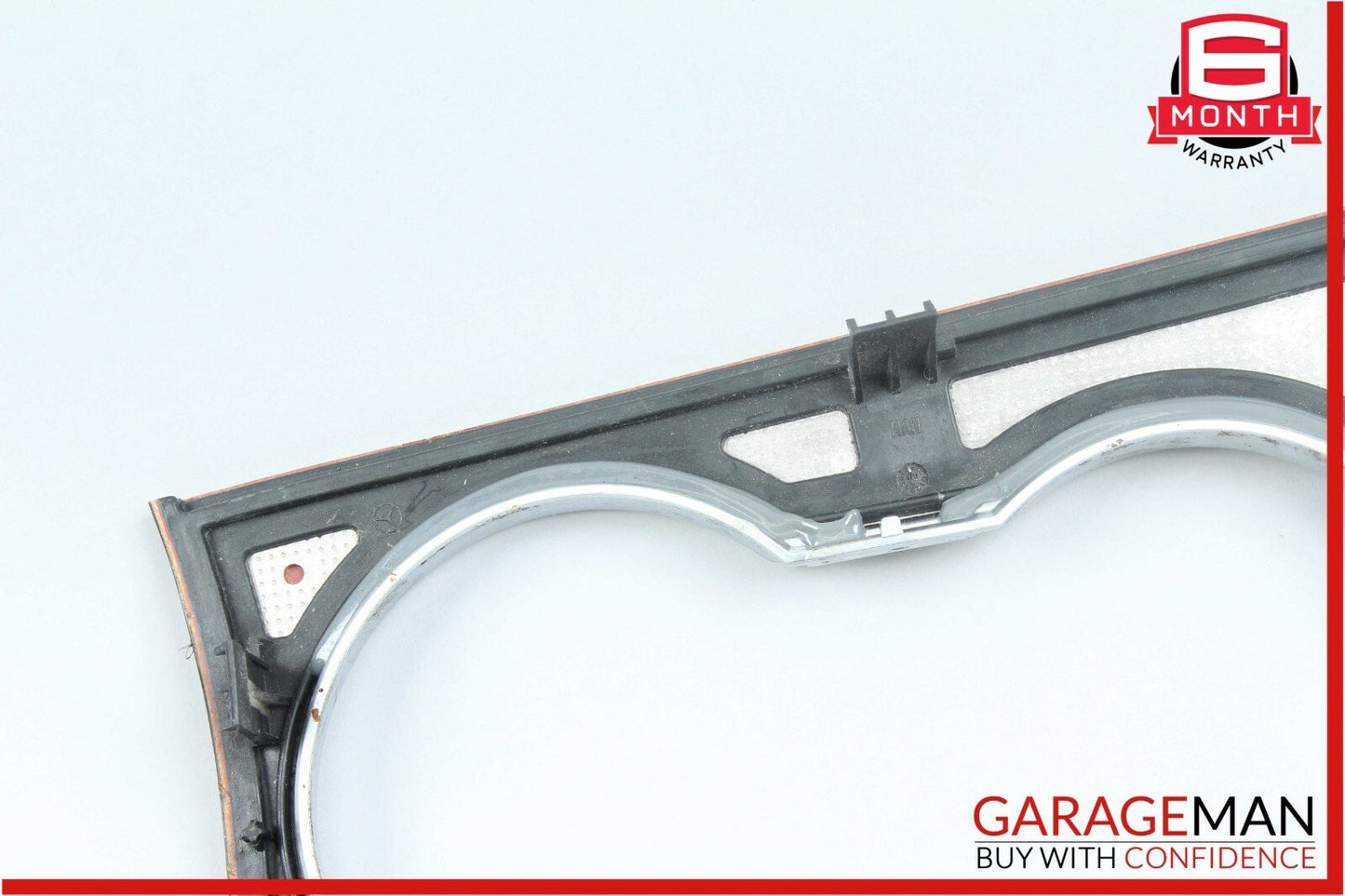 06-12 Mercedes X164 GL450 ML450 Center Console Cup Holder Trim Panel Cover Wood