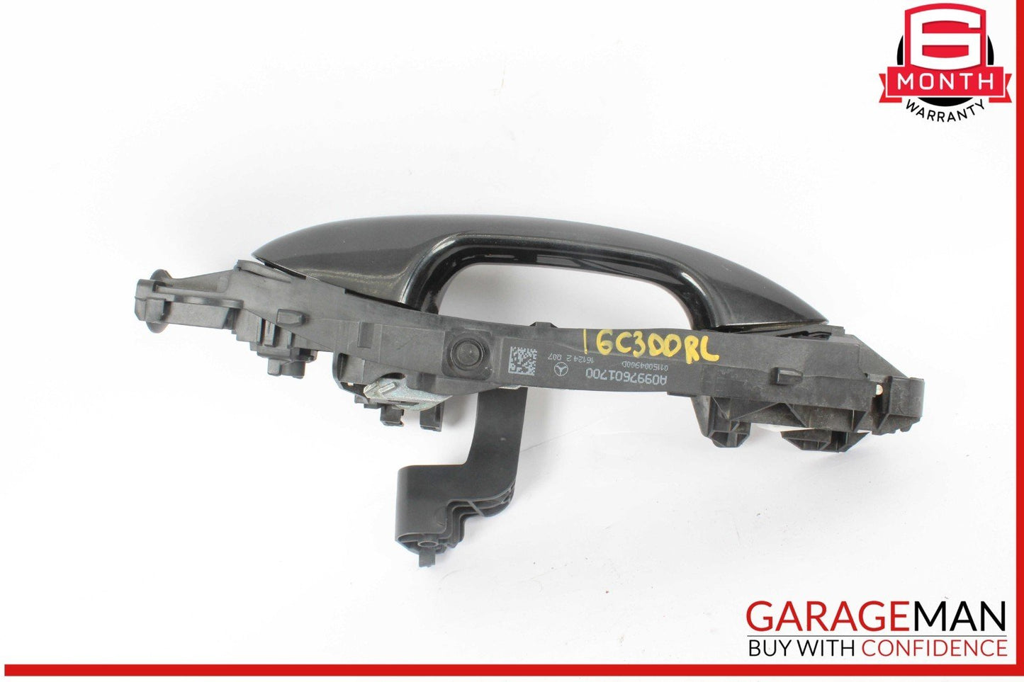 15-20 Mercedes W205 C300 Rear Left Side Exterior Door Handle Keyless Go OEM