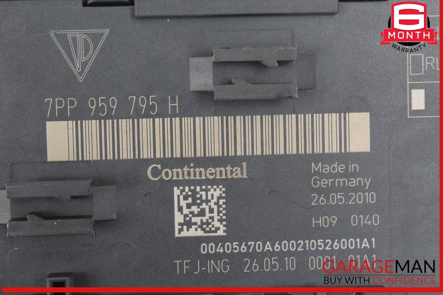 10-16 Porsche Panamera 970 Rear Right Passenger Side Door Control Module OEM